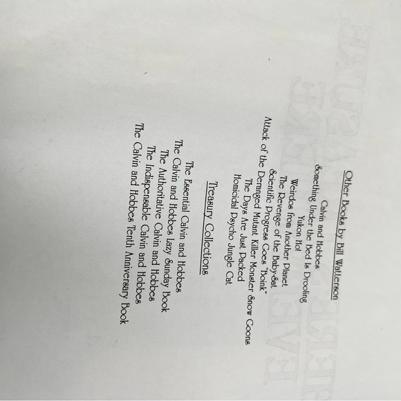 Calvin and Hobbes Collection & The Far Side Gallery paperback - Picture 11 of 16